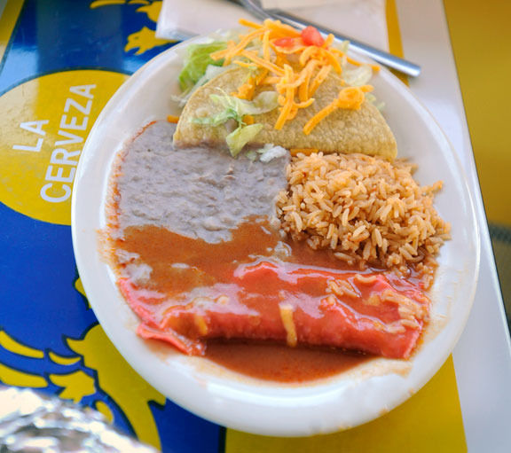 Warm, fresh tortillas from La Casita is just the beginning