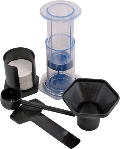 Joe on the go: Have
AeroPress, will travel