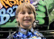 Pint-sized drivers (and big guys, too) here for Monster X Tour