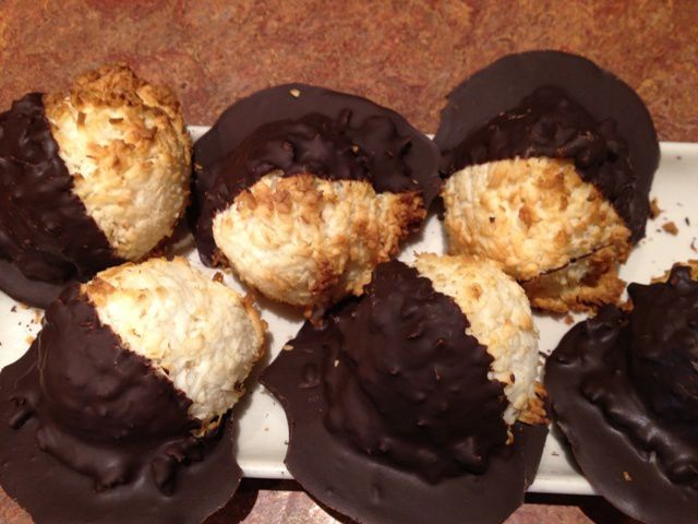 TERESA’S PICK: Coconut macaroons
