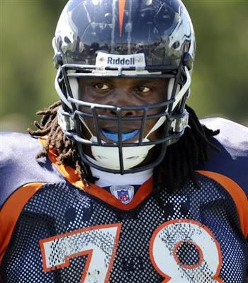 Broncos to place franchise tag on Clady