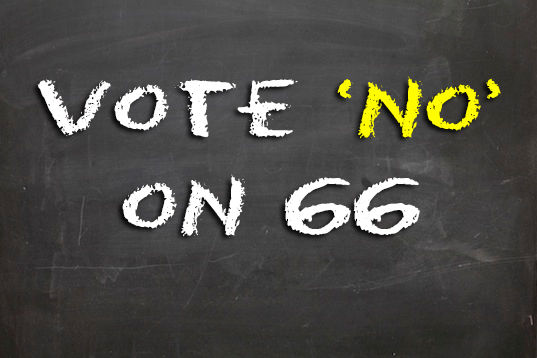 Vote ‘no’ on Amendment 66 tax increase