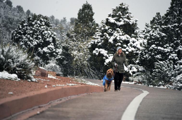 Heaviest snow missed El Paso County, but cold temps will linger