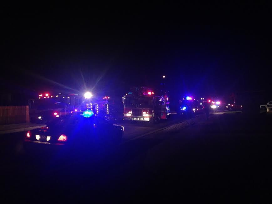 Colorado Springs street blocked after metal spill
