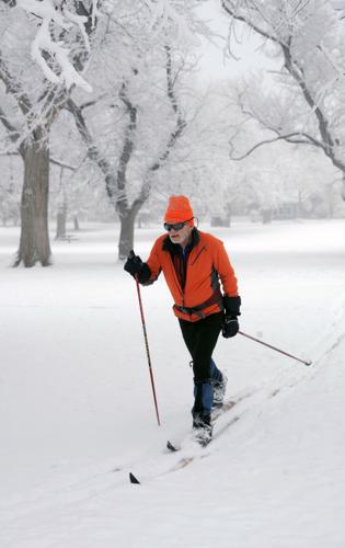 Big storms bring rare treat for Nordic skiiers
