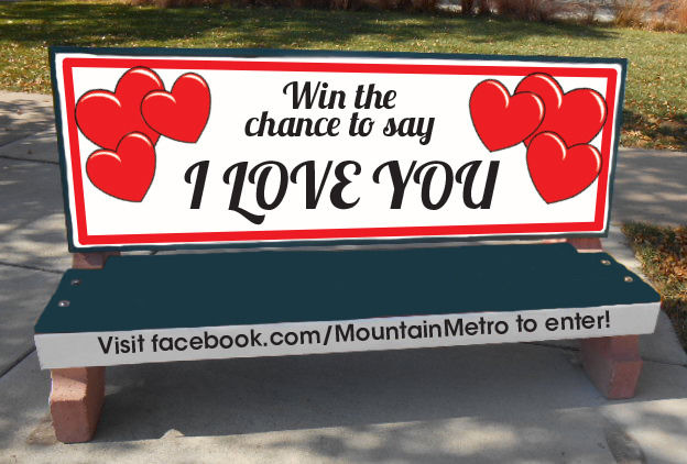 Blog: Profess your love on a city bus bench this Valentine’s Day