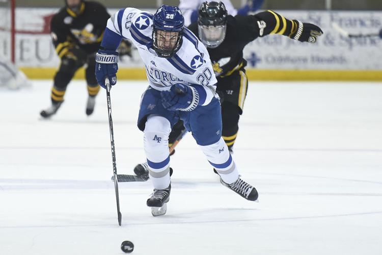 Falcons roll over AIC, advance to Atlantic Hockey quarters