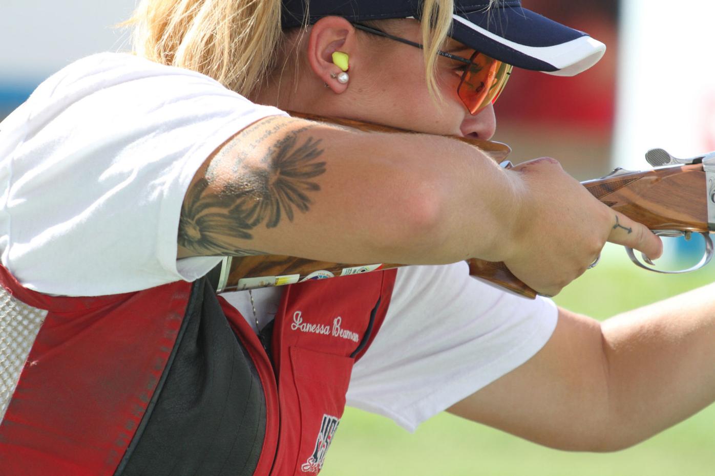 Natural trap shooter doing things her way and succeeding on international stage