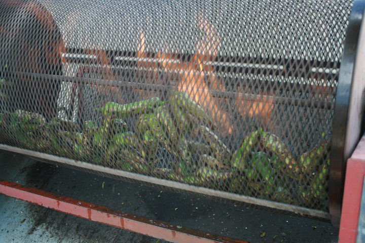 Colorado Springs garden center offers samples of roasted chilies