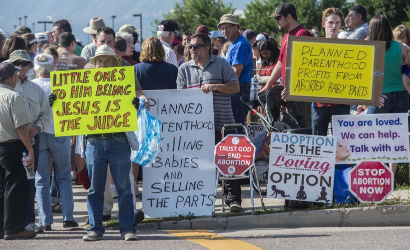 Colorado Springs Planned Parenthood protest draws hundreds