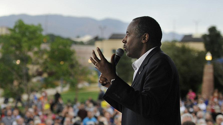 Hundreds turn out for Ben Carson event in Colorado Springs