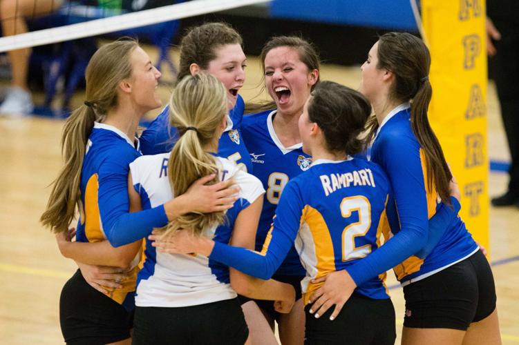 Rampart volleyball not too inexperienced to sweep ThunderRidge