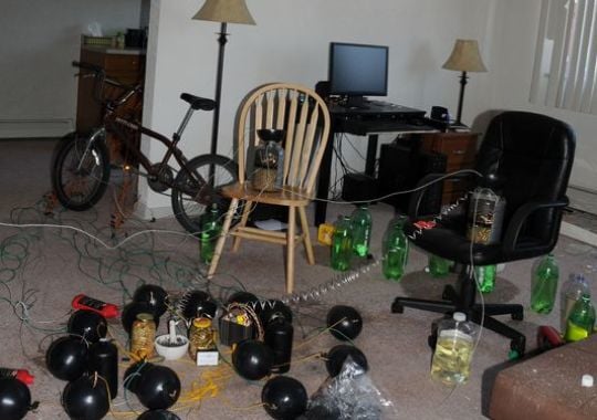 New photos show Aurora theater shooter’s explosive booby traps