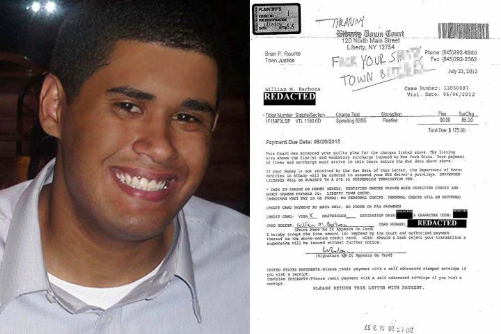Writing F-bomb on your speeding ticket is free speech, judge rules