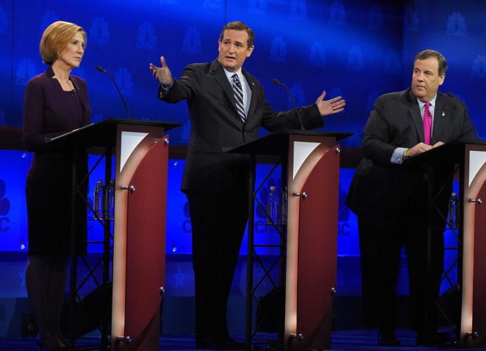 GOP candidates’ jabs at moderators draw applause