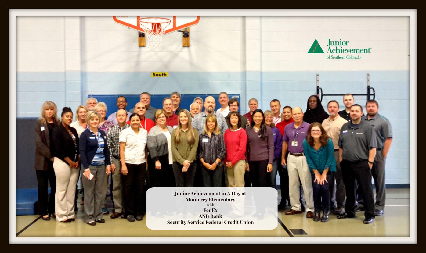 Local businesses partner with Junior Achievement at Monterey Elementary