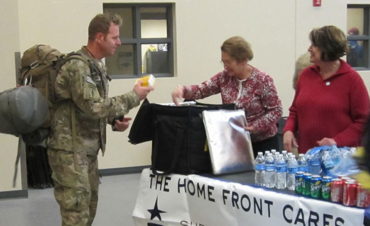 EMPTY STOCKING: The Home Front Cares supports military families’ needs
