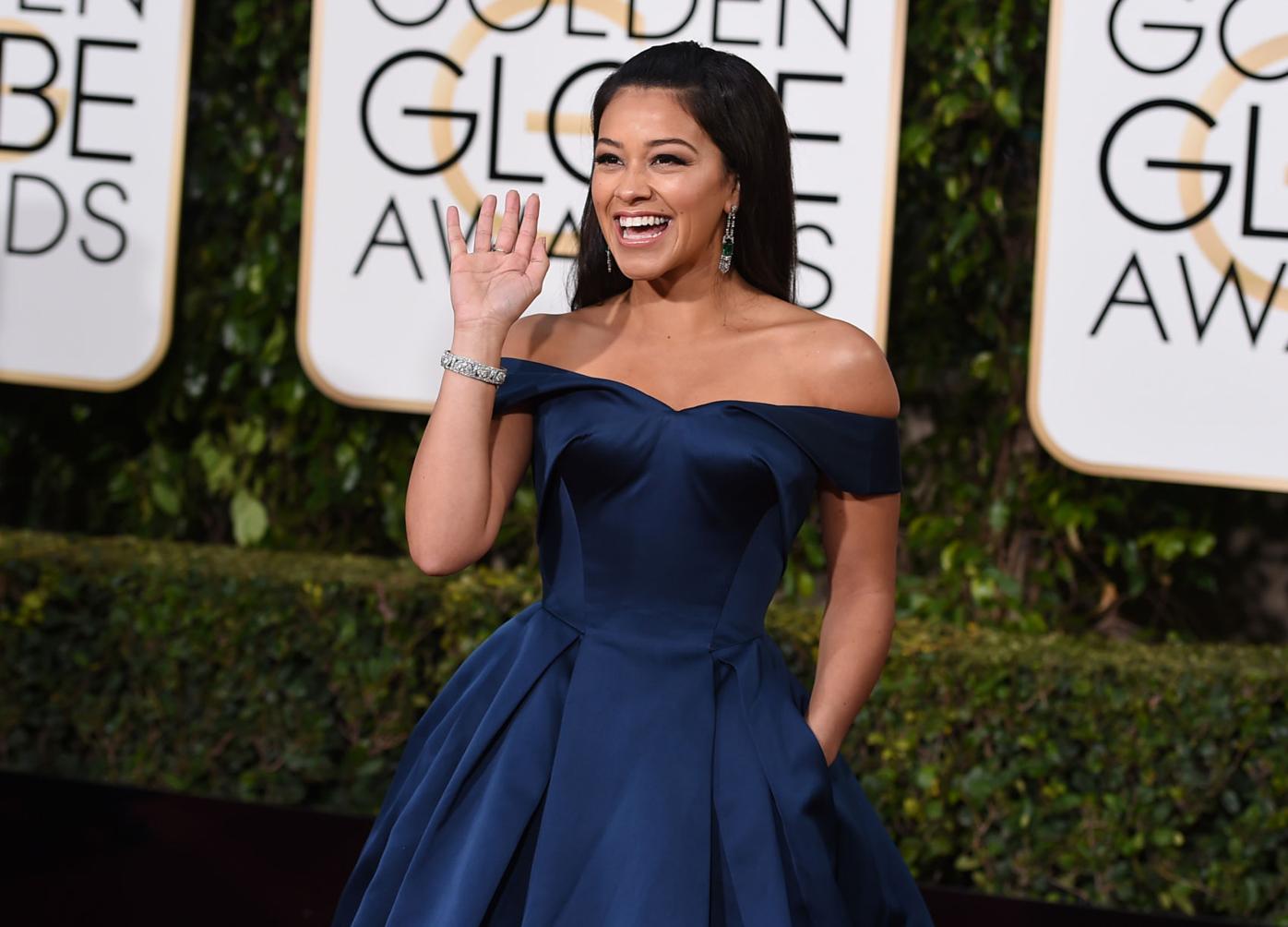 Low necklines, backless gowns spotted on Globes red carpet