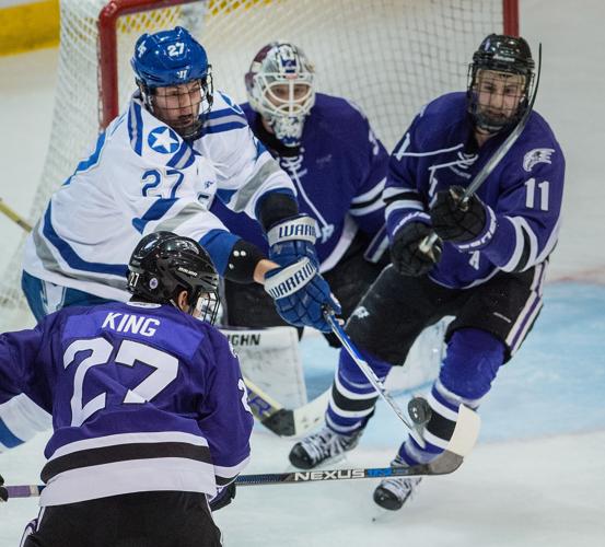 Air Force finally solves last-place Niagara’s goaltender