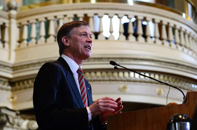 Colorado governor’s wedding the kickoff for what could be testy legislative session