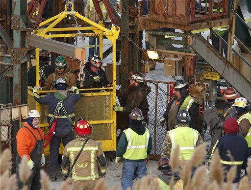 All 17 miners trapped in New York 2,300-foot-deep salt mine rescued