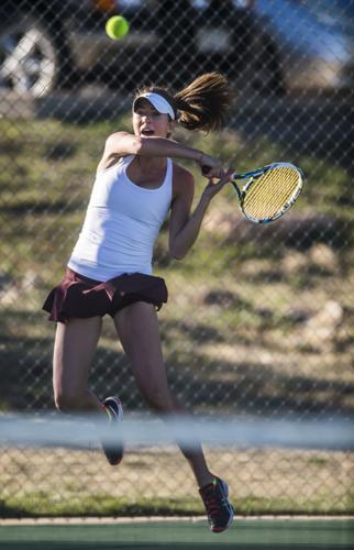 Resurgent Pine Creek girls’ tennis brings flock of Eagles to state tournament