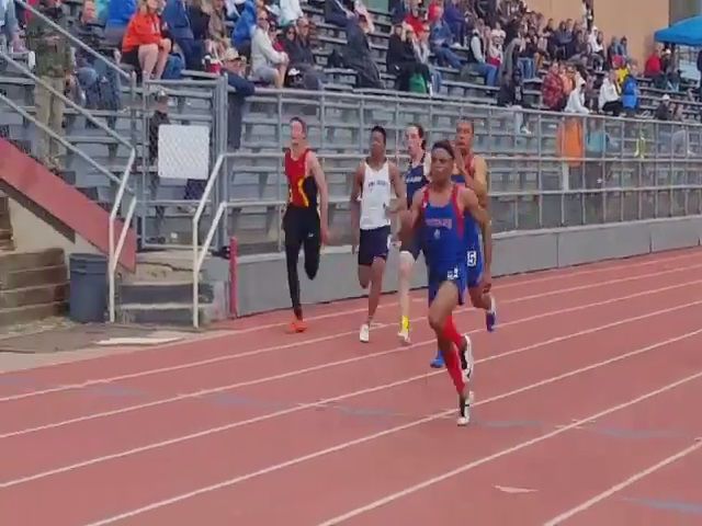 F-FC sprinter Christian Lyon can’t claim sizzling 100 time at Spartan Invite