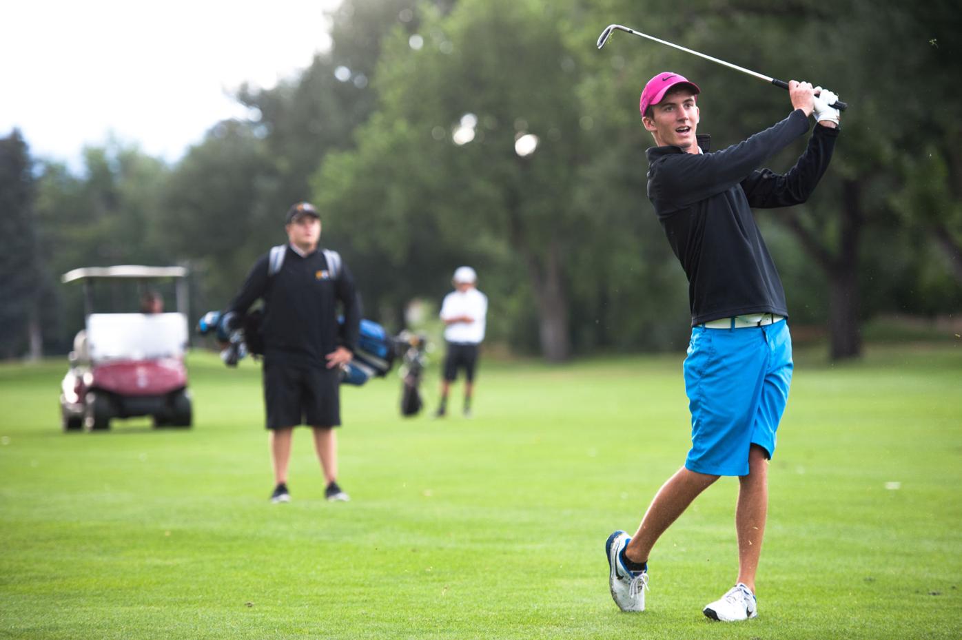 Palmer’s Arik Roberts shoots par on final day to tie for 6th at 5A state golf