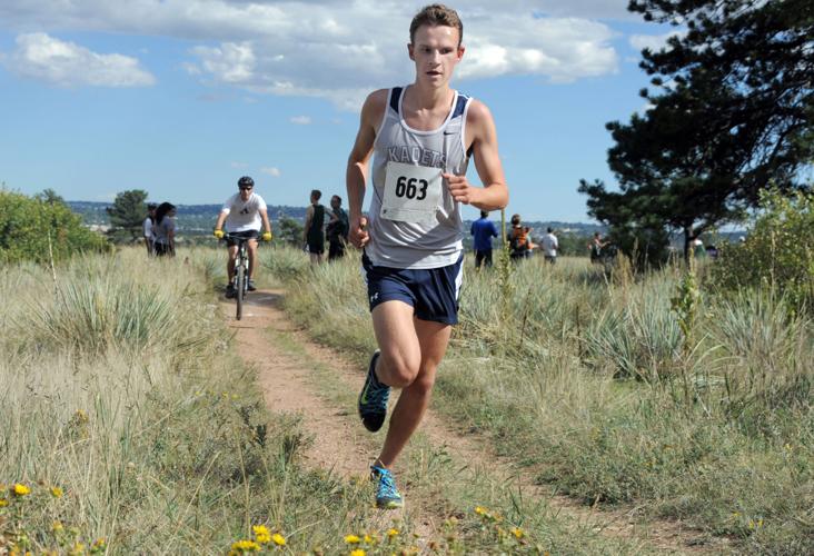 Powell trains with Palmer Ridge, but wins with Air Academy at Kadet Invitational