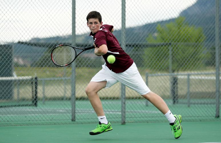 Joey Geisz puts Cheyenne Mountain in position to win PPAC tennis title