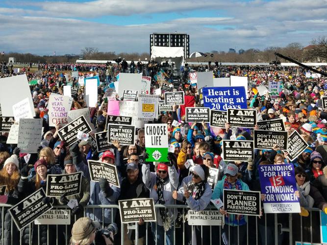 March for Life buoyant over Trump’s anti-abortion promises