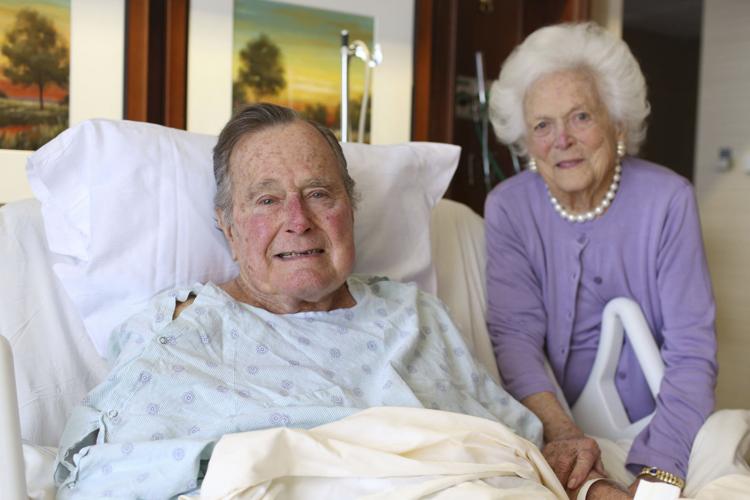 Bush ready to leave intensive care; wife Barbara goes home