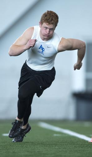 Air Force safety Weston Steelhammer “shocked” by policy change before NFL draft