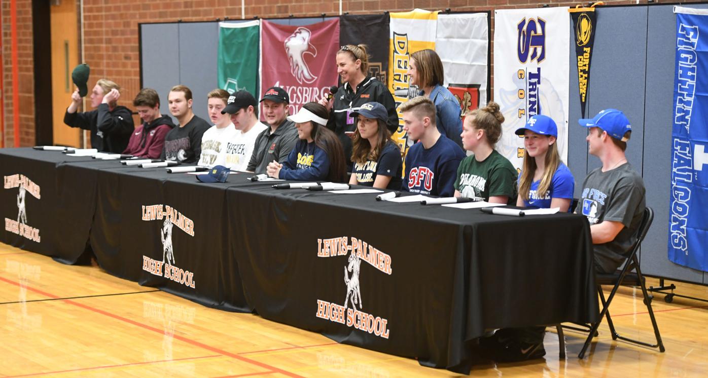 Talented Lewis-Palmer swimming and diving program sends four to college level