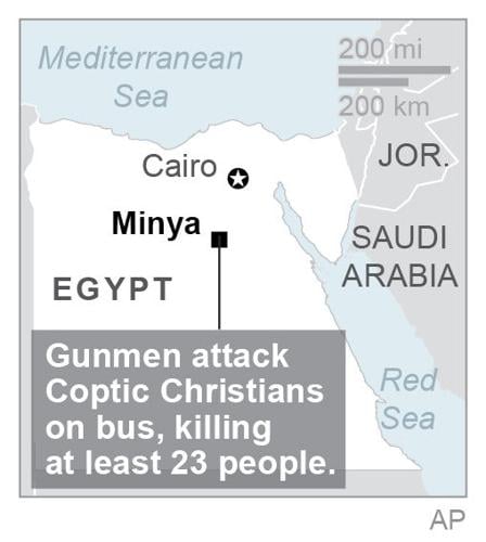 Militants attack Christians in Egypt, killing at least 26