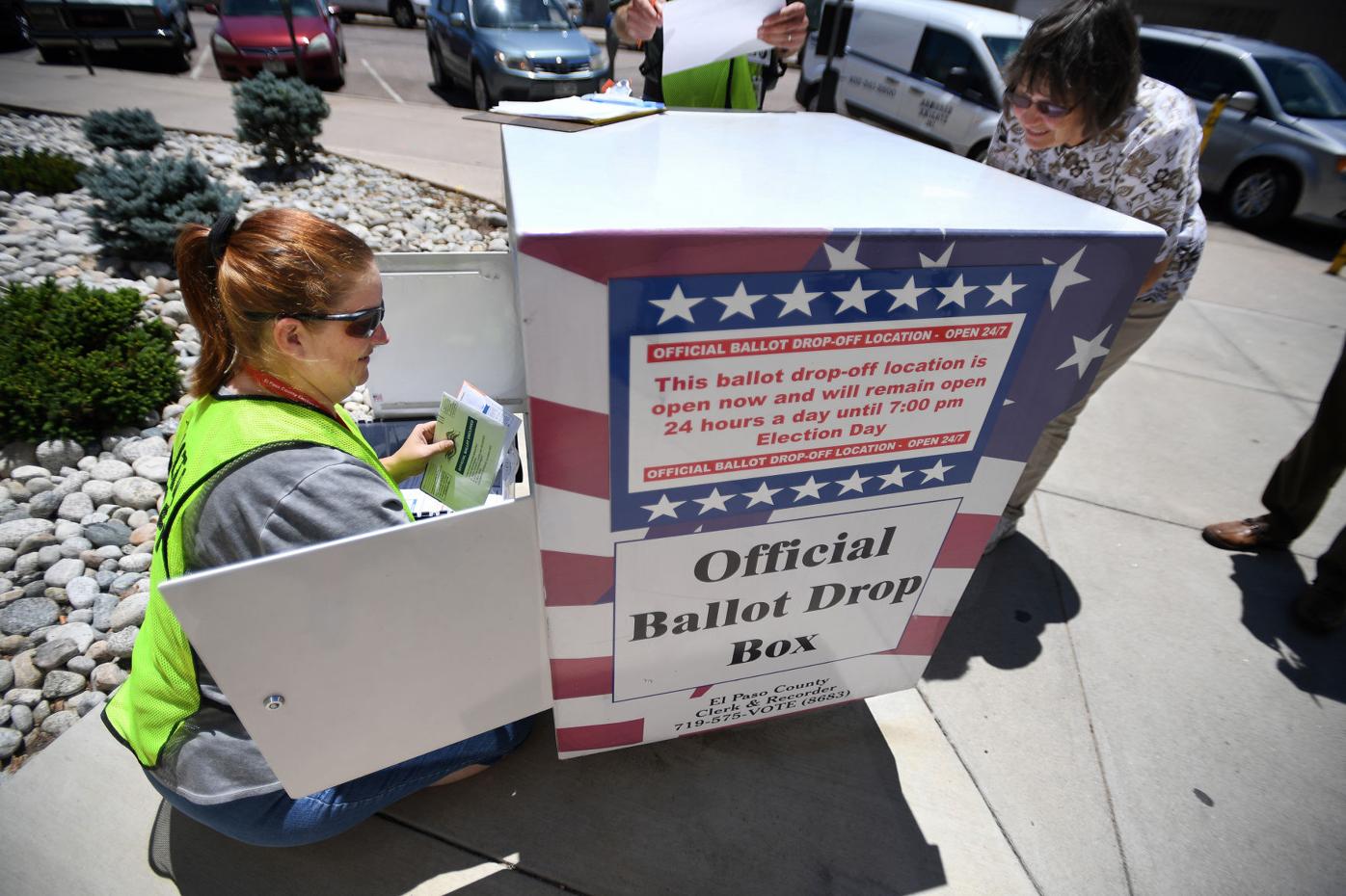 A record-breaking number of El Paso County residents cast ballots in Tuesday’s primary