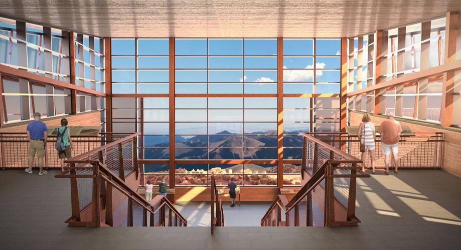 Pikes Peak Summit House construction begins with a boom atop America’s Mountain