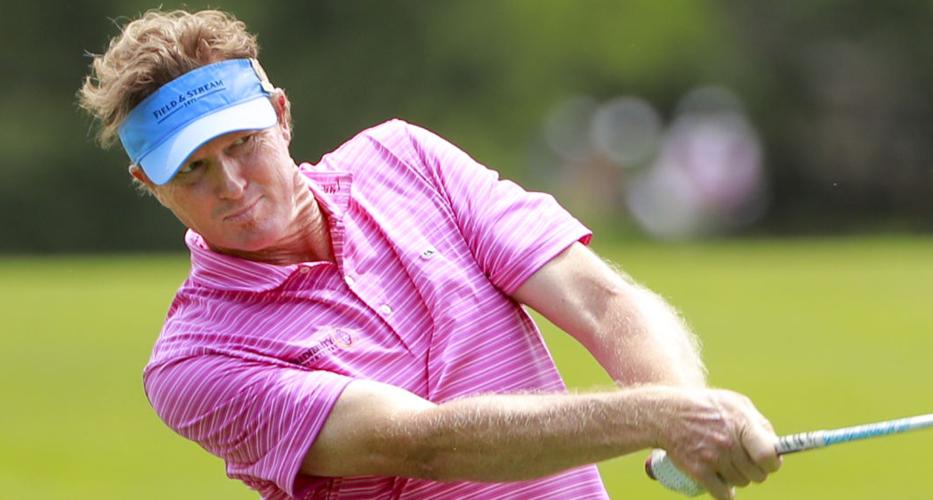 Longtime underdog Tim Petrovic fires his way into contention at U.S. Senior Open