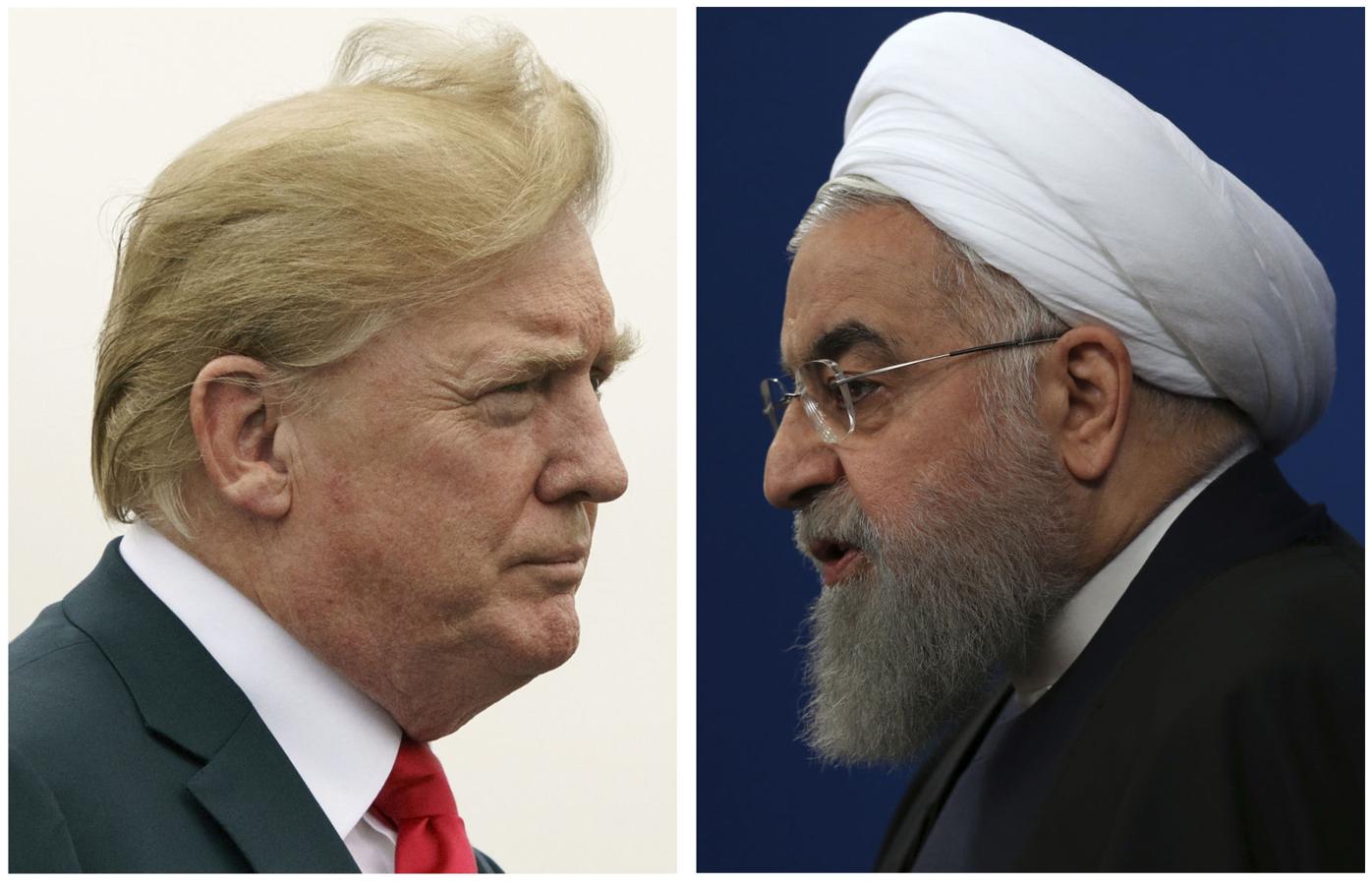 White House blames Iran for war of words with Trump