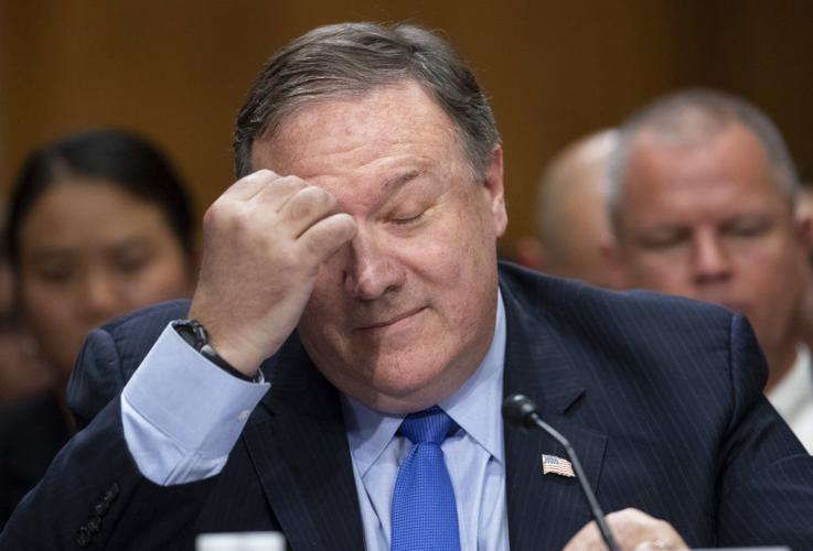 Senators grill Pompeo on president and Russia