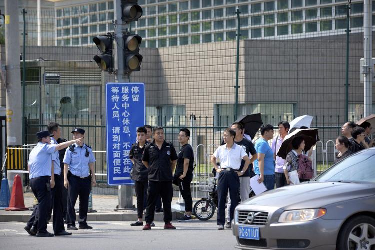 Man explodes device outside US Embassy in Beijing