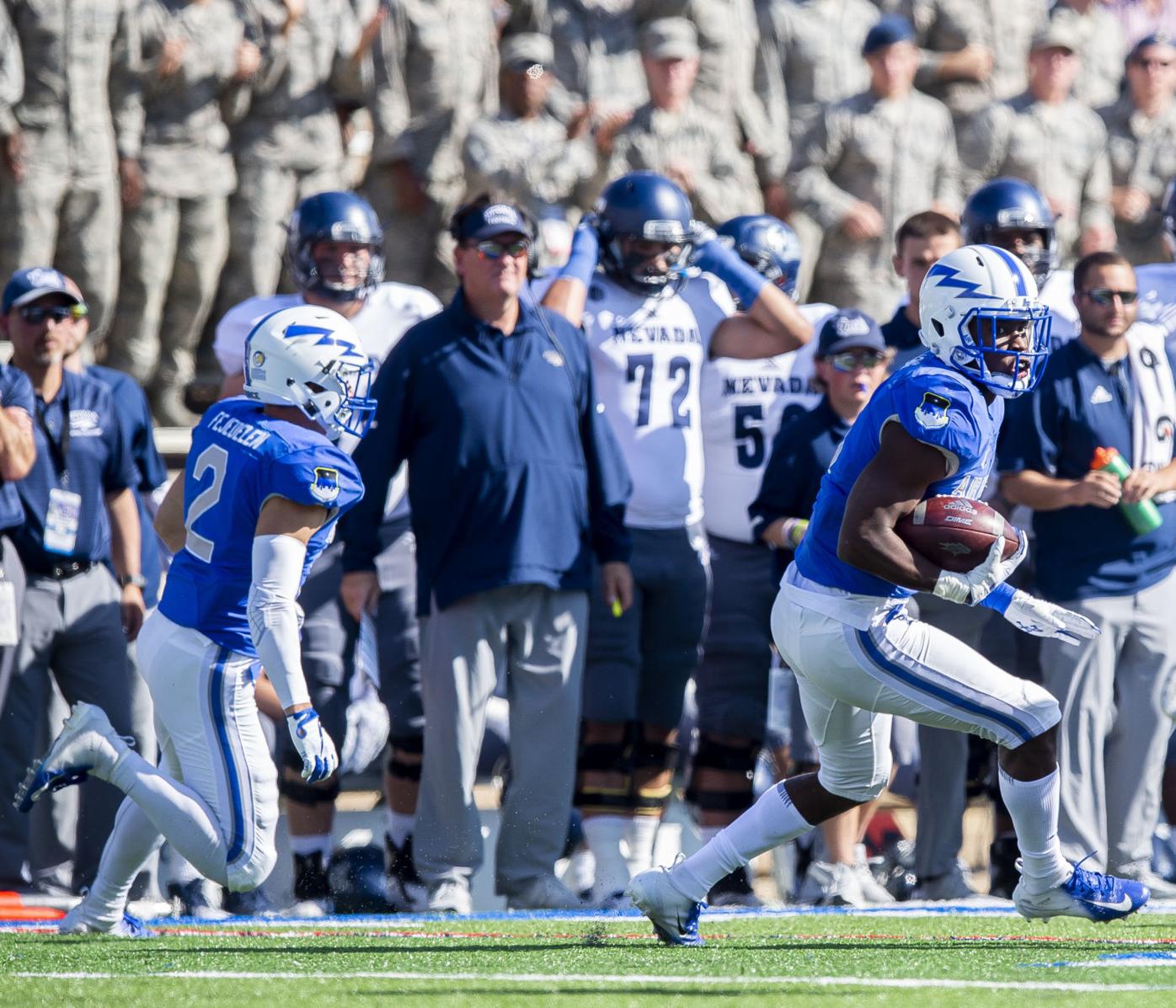 Player of the game, numbers and more from Air Force’s loss to Nevada