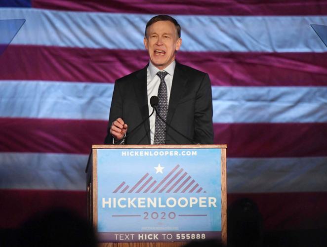 Hickenlooper presents himself as the antidote to Trump’s divisiveness at hometown kickoff