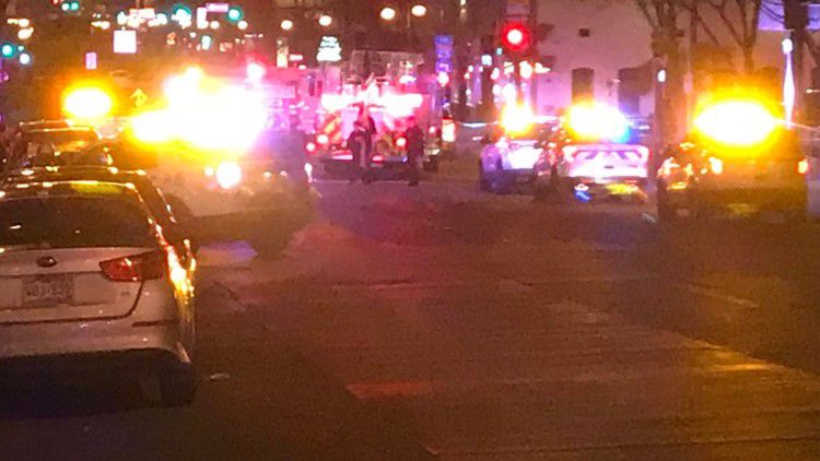 1 dead, 4 wounded in downtown Denver shooting