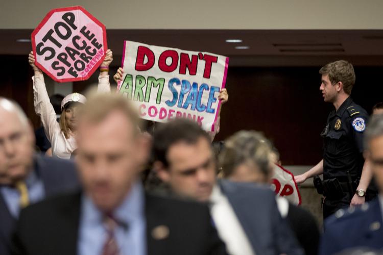 Senators raise doubts on Trump’s Space Force plan