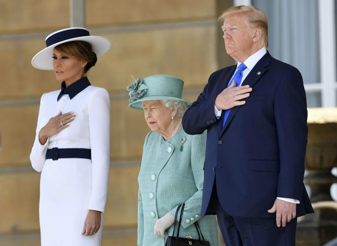 Trump meets with Queen Elizabeth, escalates feud with London mayor