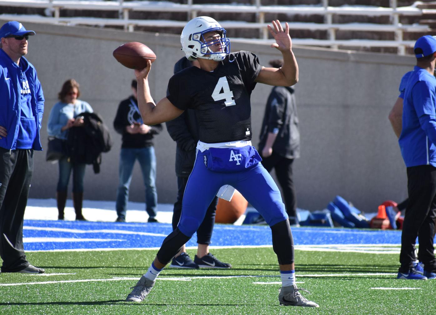 Air Force quarterback Isaiah Sanders named to 2019 AFCA Allstate Good Works Team