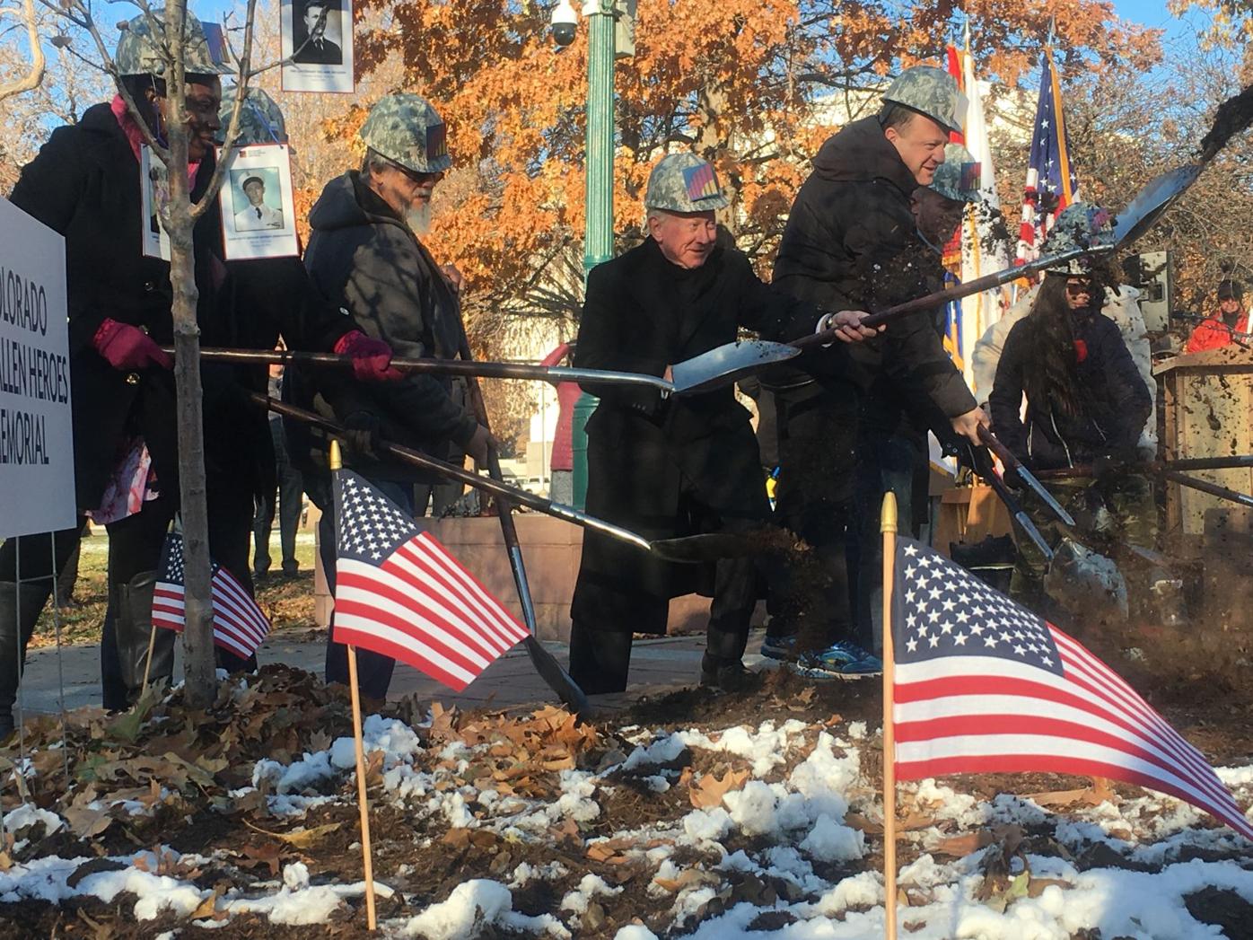 Ground broken for Colorado Fallen Heroes Memorial outside Capitol