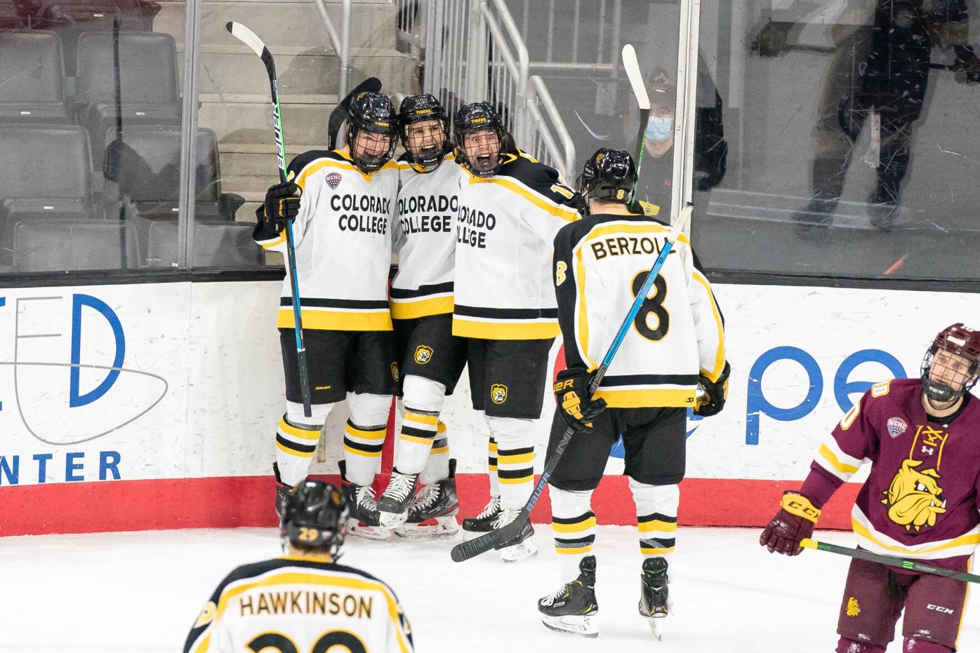 CC hockey downs undefeated No. 3 Minnesota-Duluth behind Dominic Basse’s win in first start