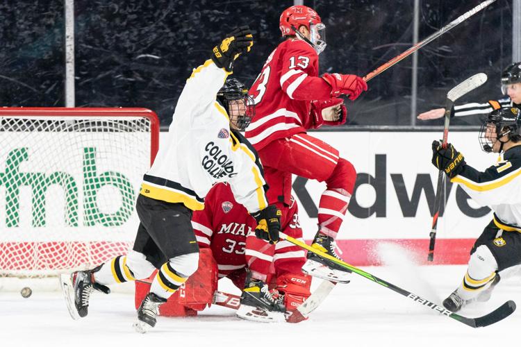 Patrick Cozzi snaps long scoring drought as CC hockey beats Miami for second straight win